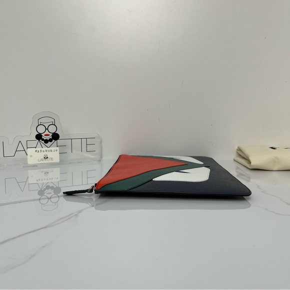 Fendi Monster Leather Clutch Bag - Picture 4 of 5